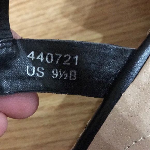 Lands’ End low woven wedge ankle strap sandals 9.5 - Picture 6 of 8